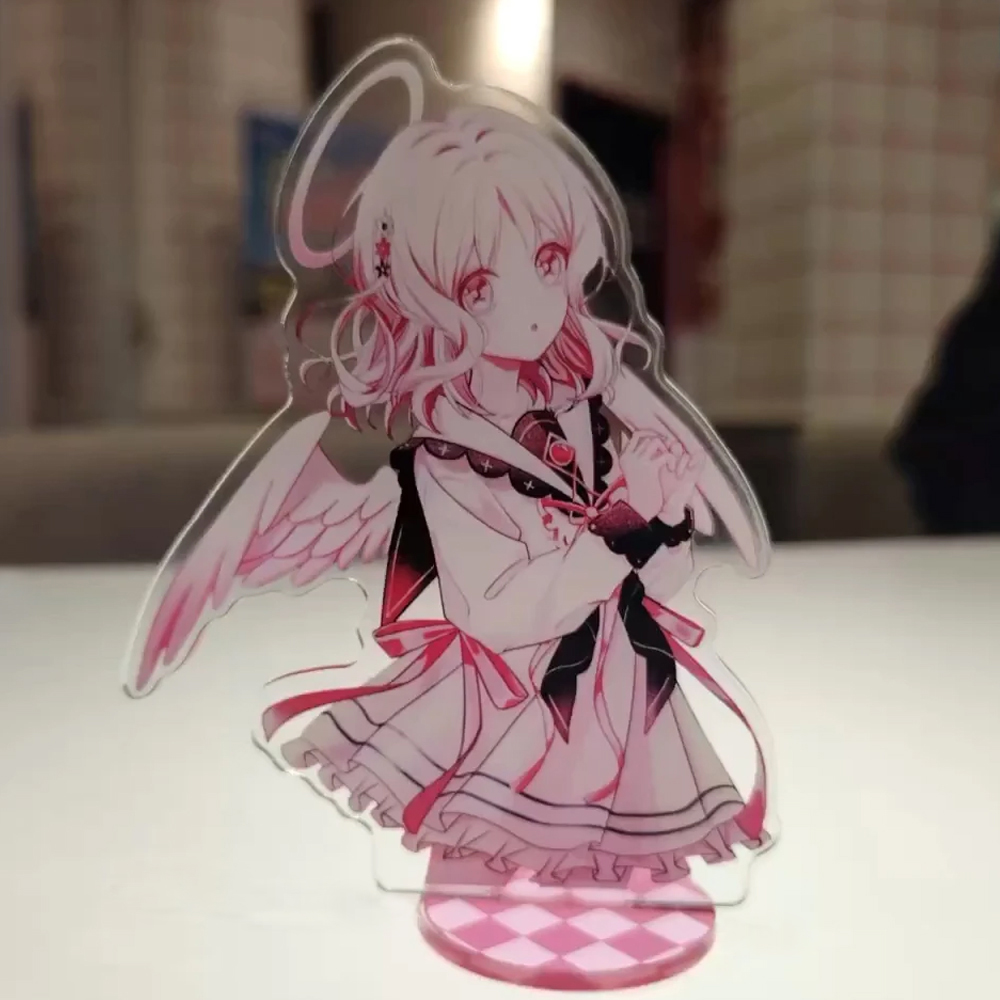 Figma Stand Set - アニメ『ディアボリック・ラヴァーズ』小森優衣コスプレスタンド アクリル製漫画フィギュア スタンドプレート デスクトップ装飾小道具 オーナメント アクセサリー