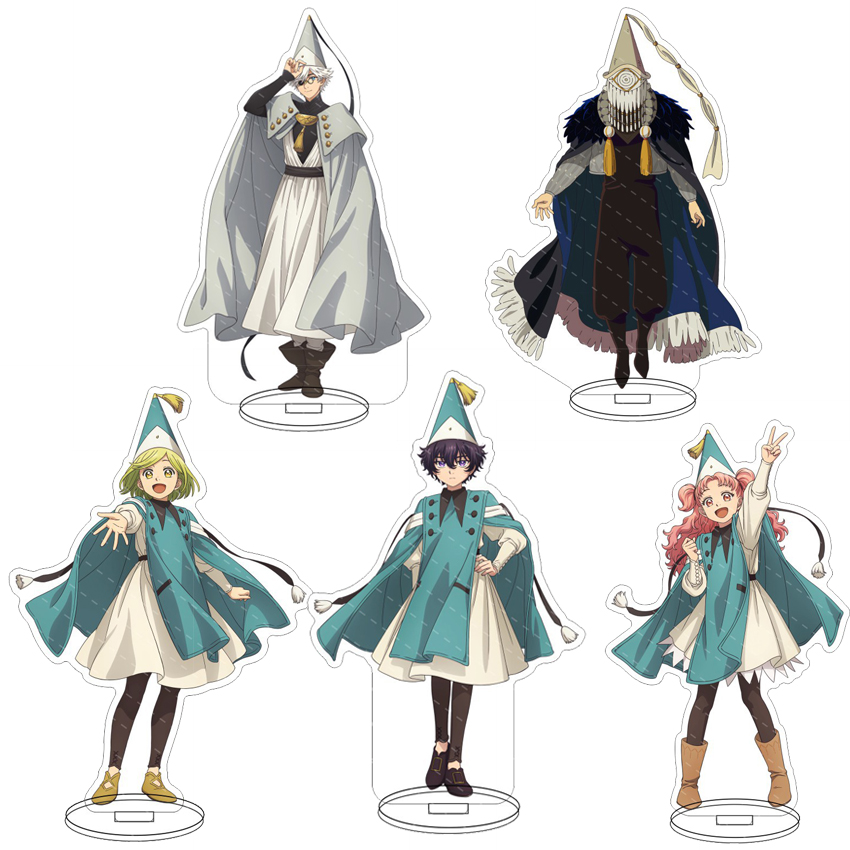 Figma Stand Set - 16 センチメートルアニメアクリルスタンド魔女帽子アトリエココキフレイアガットテティアリッシュコスフィギュア装飾品デスク装飾絶妙なギフト