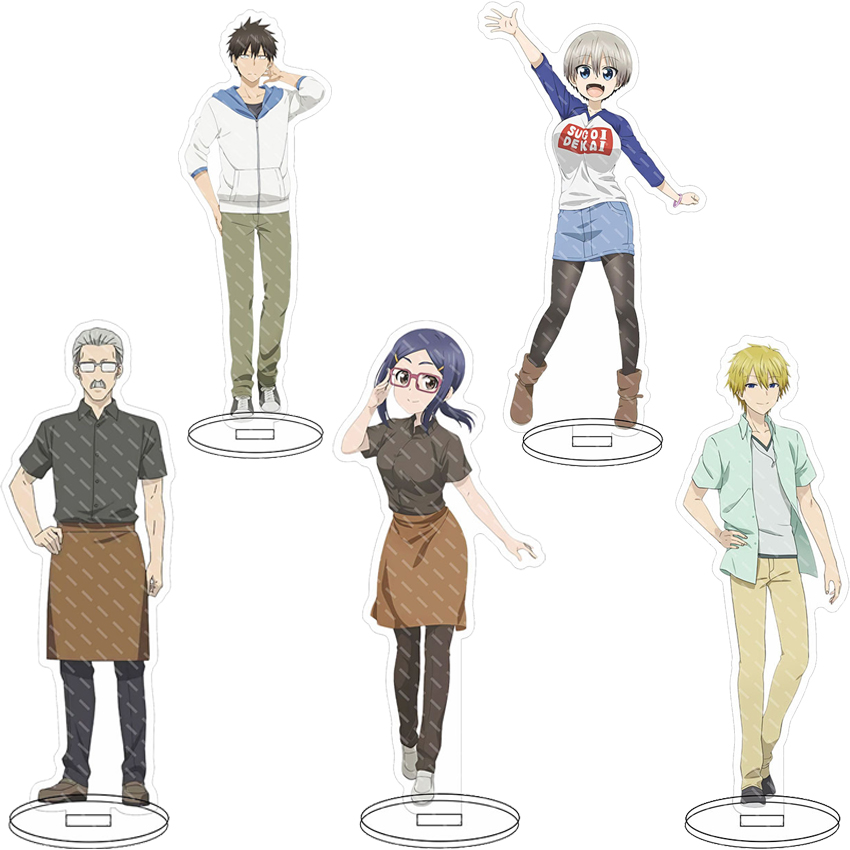 16CM アニメアクリルスタンド「宇崎ちゃんは遊びたい！」  - Figma Stand Set のレビューと価格