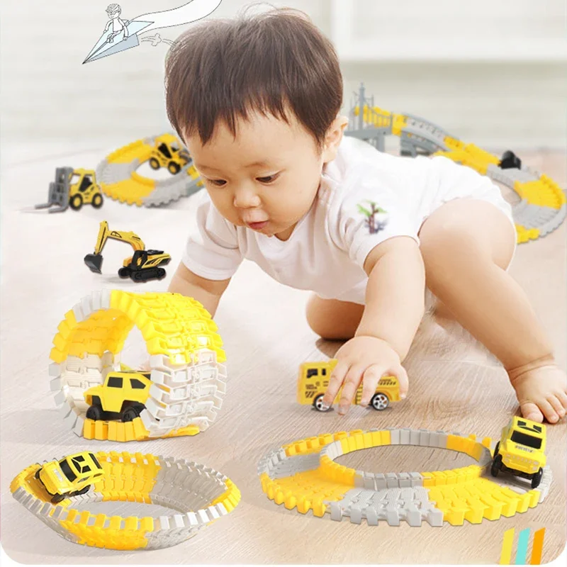 137-467 個子供電気トラックおもちゃの車エンジニアリン - Hot Wheels Car Track Sets のレビューと価格